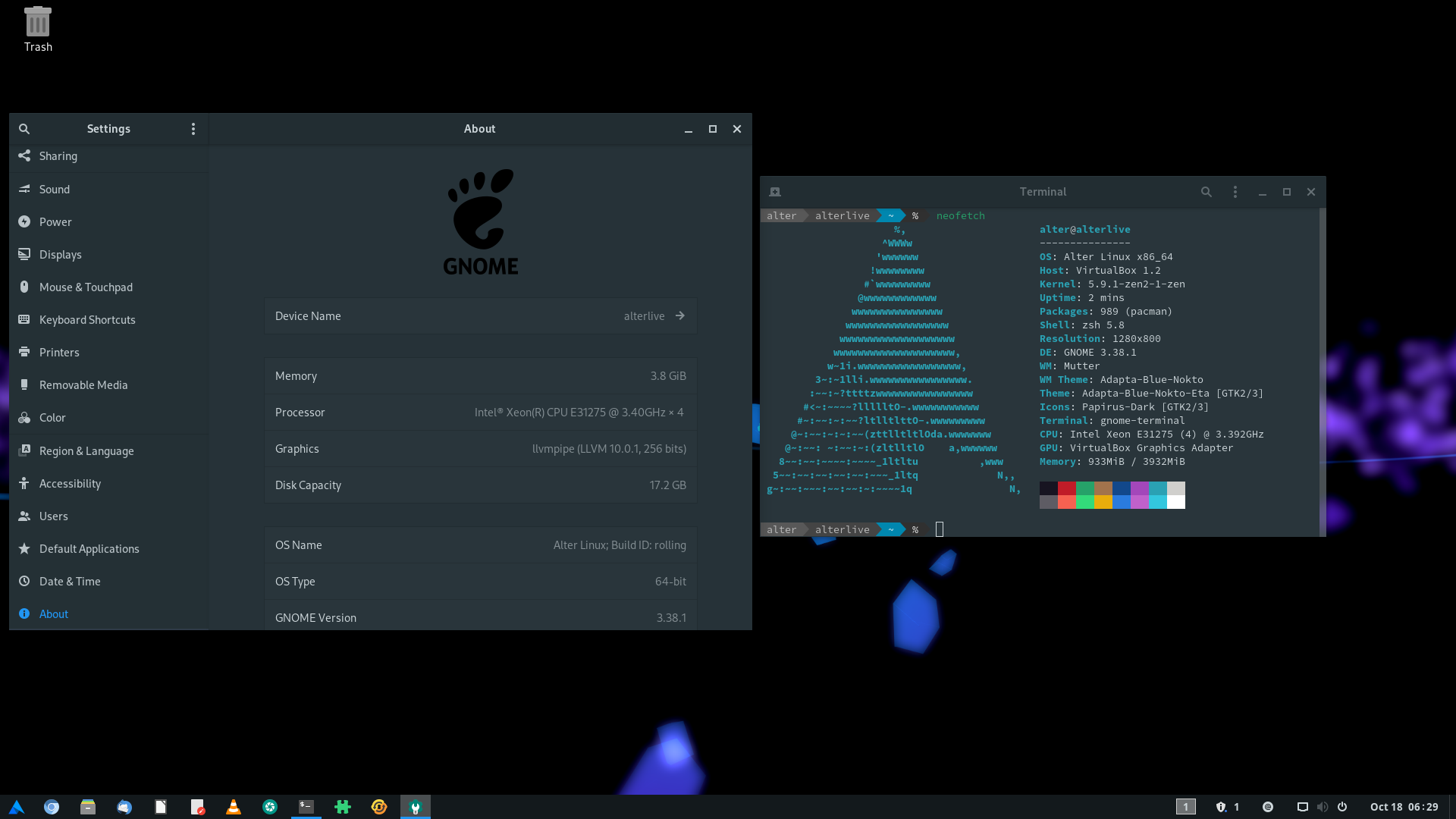開発中のAlter Linux Gnomeを使ってみた | FascodeNetwork Blog